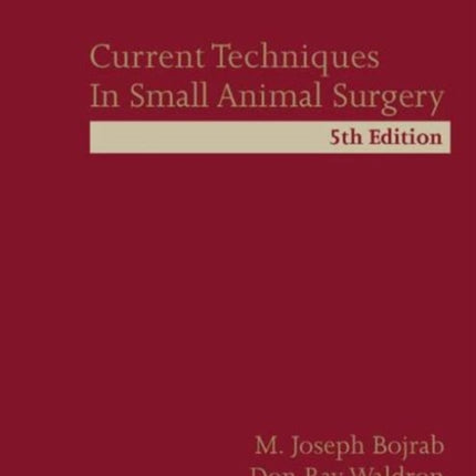 Current Techniques in Small Animal Surgery