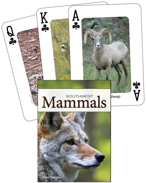 Mammals of the Southwest Playing Cards