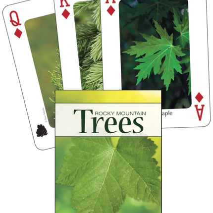 Trees of the Rocky Mountains Playing Cards