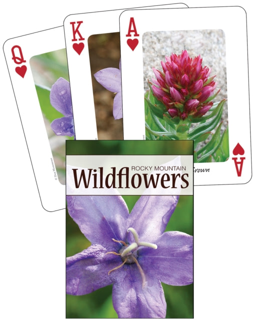 Wildflowers of the Rocky Mountains Playing Cards