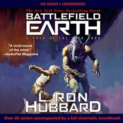 Battlefield Earth Audiobook (Unabridged): A Saga of the Year 3000