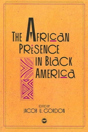 The African Presence In Black America