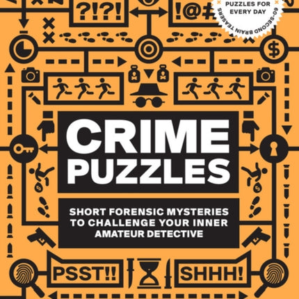 60-Second Brain Teasers Crime Puzzles: Short