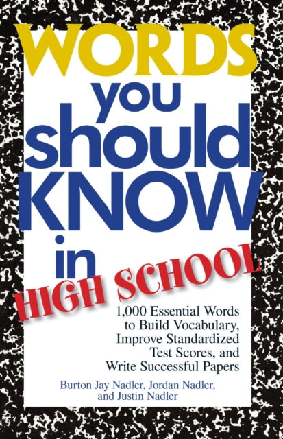 Words You Should Know In High School