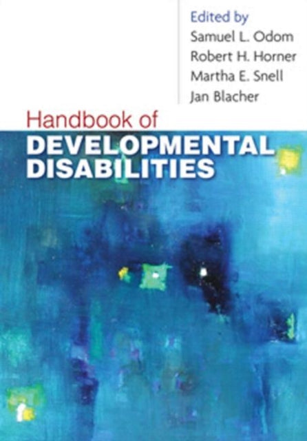 Handbook of Developmental Disabilities