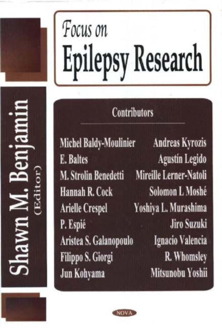 Focus on Epilepsy Research