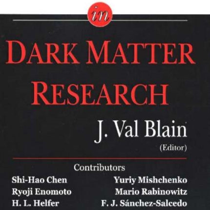 Progress in Dark Matter Research