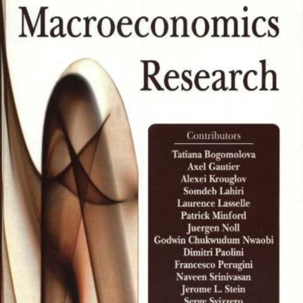 Trends in Macroeconomics Research