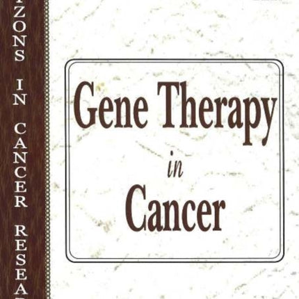 Gene Therapy in Cancer