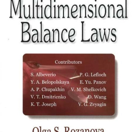 Analytical Approaches to Multidimensional Balance Laws