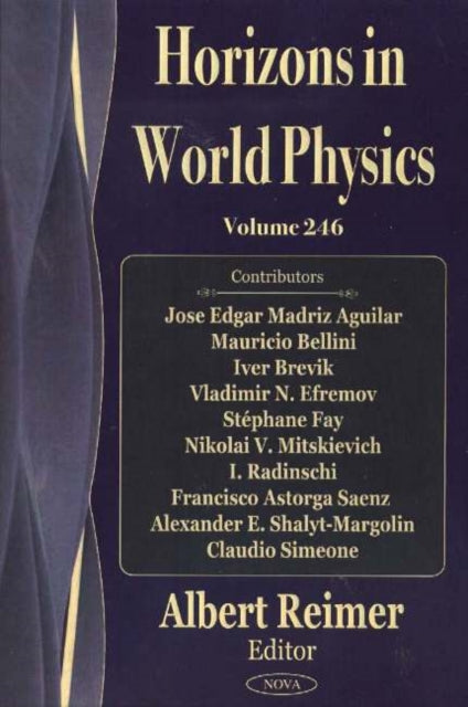 Quantum Cosmology Research Trends: Horizons in World Physics