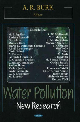 Water Pollution: New Research