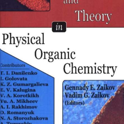 Method & Thoery in Physical Organic Chemistry