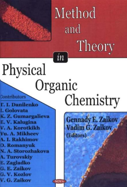 Method & Thoery in Physical Organic Chemistry