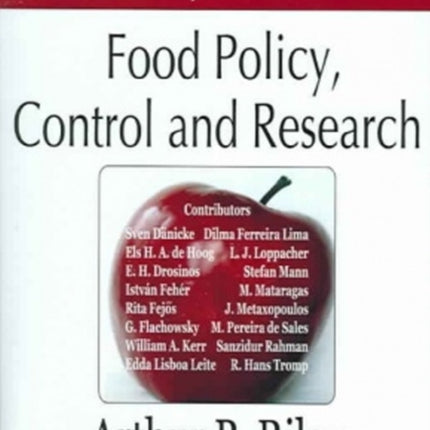 New Developments in Food Policy, Control & Research