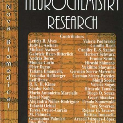 Focus on Neurochemistry Research