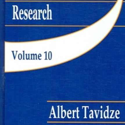 Progress in Economics Research, Volume 10