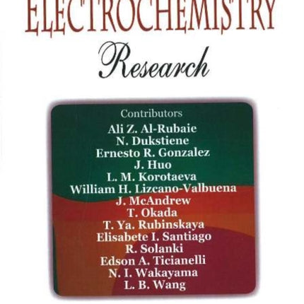 Focus on Electrochemistry Research