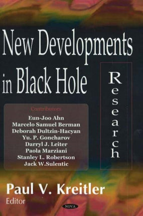 New Developments in Black Hole Research