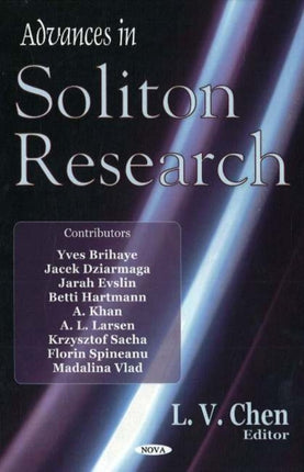 Advances in Soliton Research