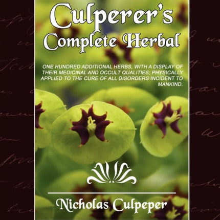 Culpeper's Complete Herbal