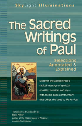 The Sacred Writings of Paul: Selections Annotated