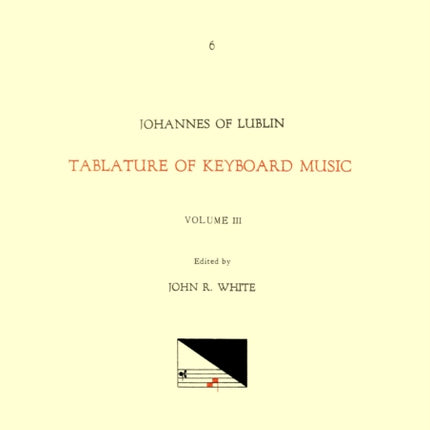 Cekm 6 Johannes of Lublin (16th. C.), Tablature
