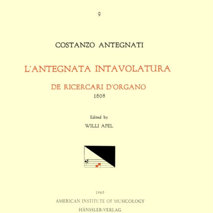 Cekm 9 Costanzo Antegnati (1549-1624),