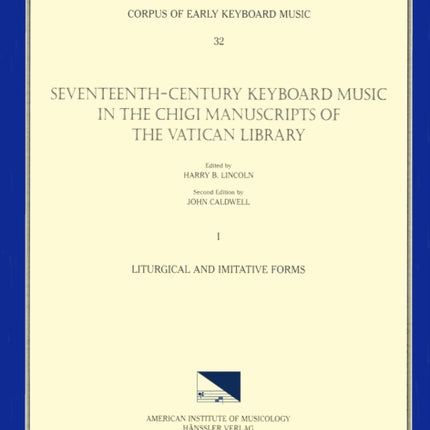 Cekm 32 Seventeenth-Century Keyboard Music in the