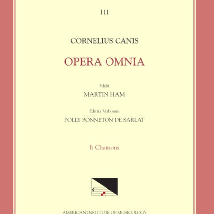 CMM 111-1 Cornelius Canis, Collected Words,
