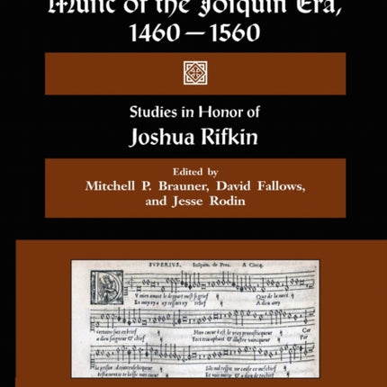 Misc 10. Music of the Josquin Era 14601560