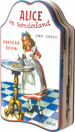 Alice In Wonderland Picture Book Childrens DieCut
