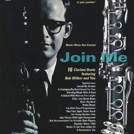 Join Me 16 Clarinet Duets WRhythm Section