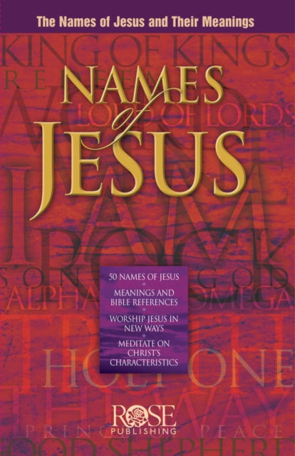 Names of Jesus Pamphlet