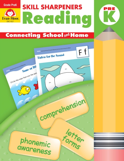 Skill Sharpeners: Reading, Grade Prek Workbook