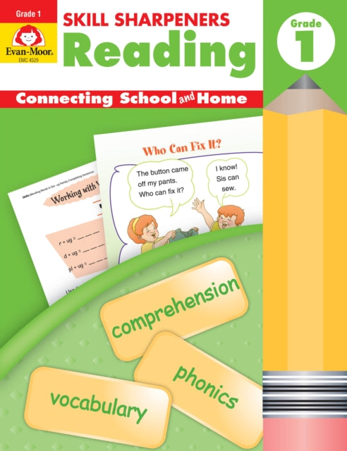 Skill Sharpeners: Reading, Grade 1 Workbook