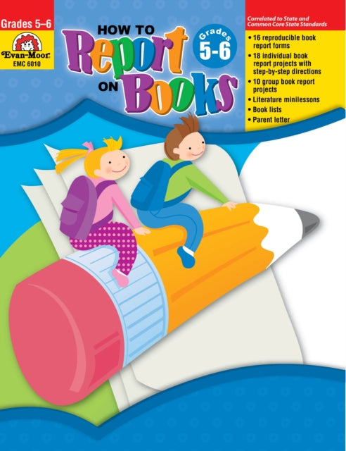 How to Report on Books, Grade 5 - 6 Teacher