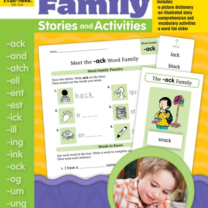 Word Family Stories and Activities, Kindergarten