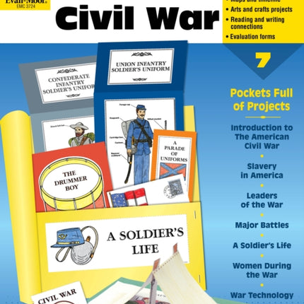 History Pockets: The American Civil War, Grade 4 - 6 Teacher Resource