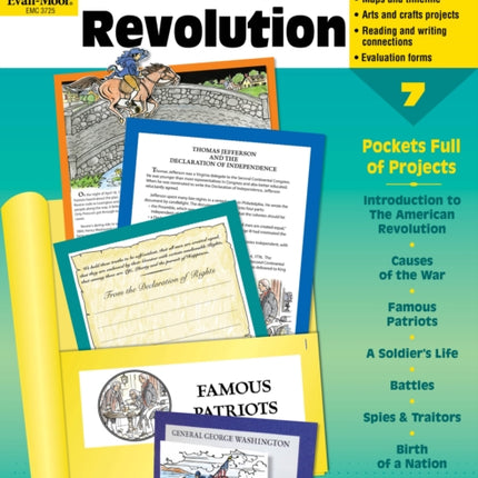 History Pockets: The American Revolution, Grade 4 - 6 Teacher Resource