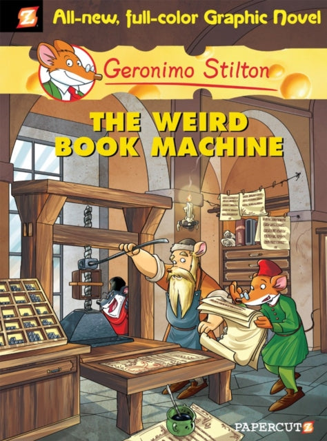 Geronimo Stilton Graphic Novels Vol. 9: The Weird Book Machine