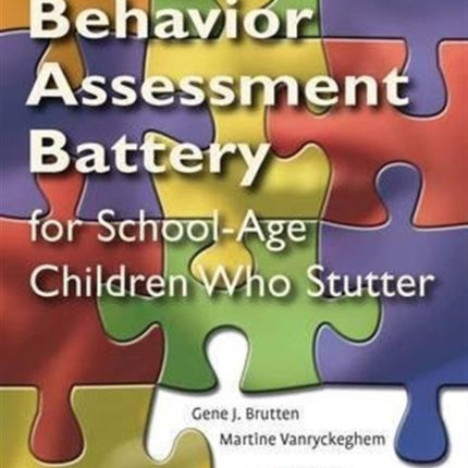 The Behavior Assessment Battery Behavior Checklist BCL-Behavior Checklist Reorder Set