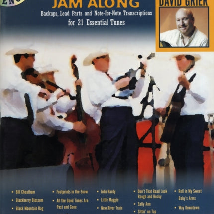 All Star Bluegrass Jam Along for Guitar Jam Along Book  CD