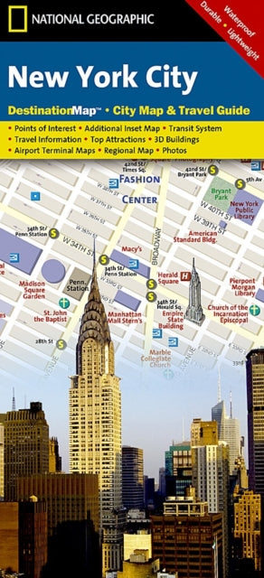 New York City: Destination City Maps