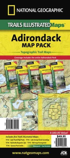 Adriondack Park Map Pack Bundle