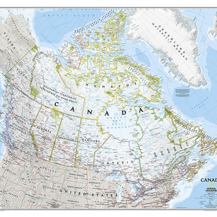 Canada Classic, Tubed: Wall Maps Countries &