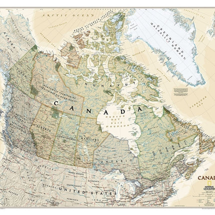 Canada Executive, Tubed: Wall Maps Countries &