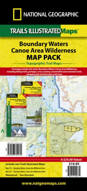 Boundary Waters Map Pack Bundle