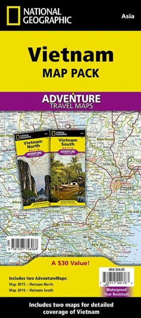 Vietnam, Map Pack Bundle: Travel Maps International Adventure/Destination Map