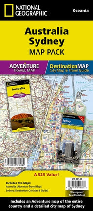 Australia, Sydney, Map Pack Bundle: Travel Maps International Adventure/Destination Map